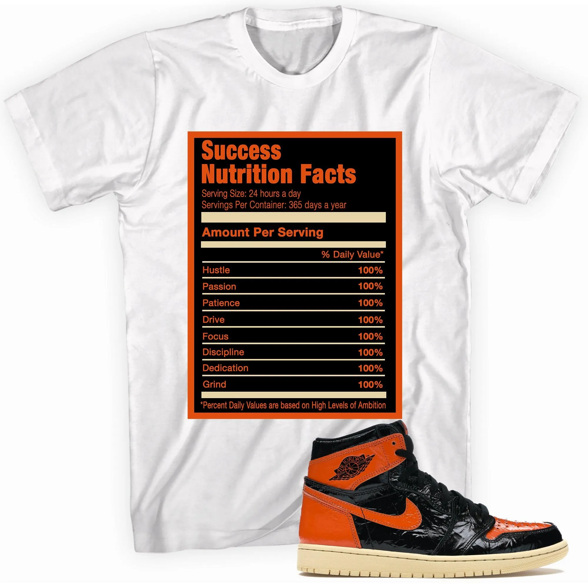 1 High Shattered Backboard Shirt Success Nutrition