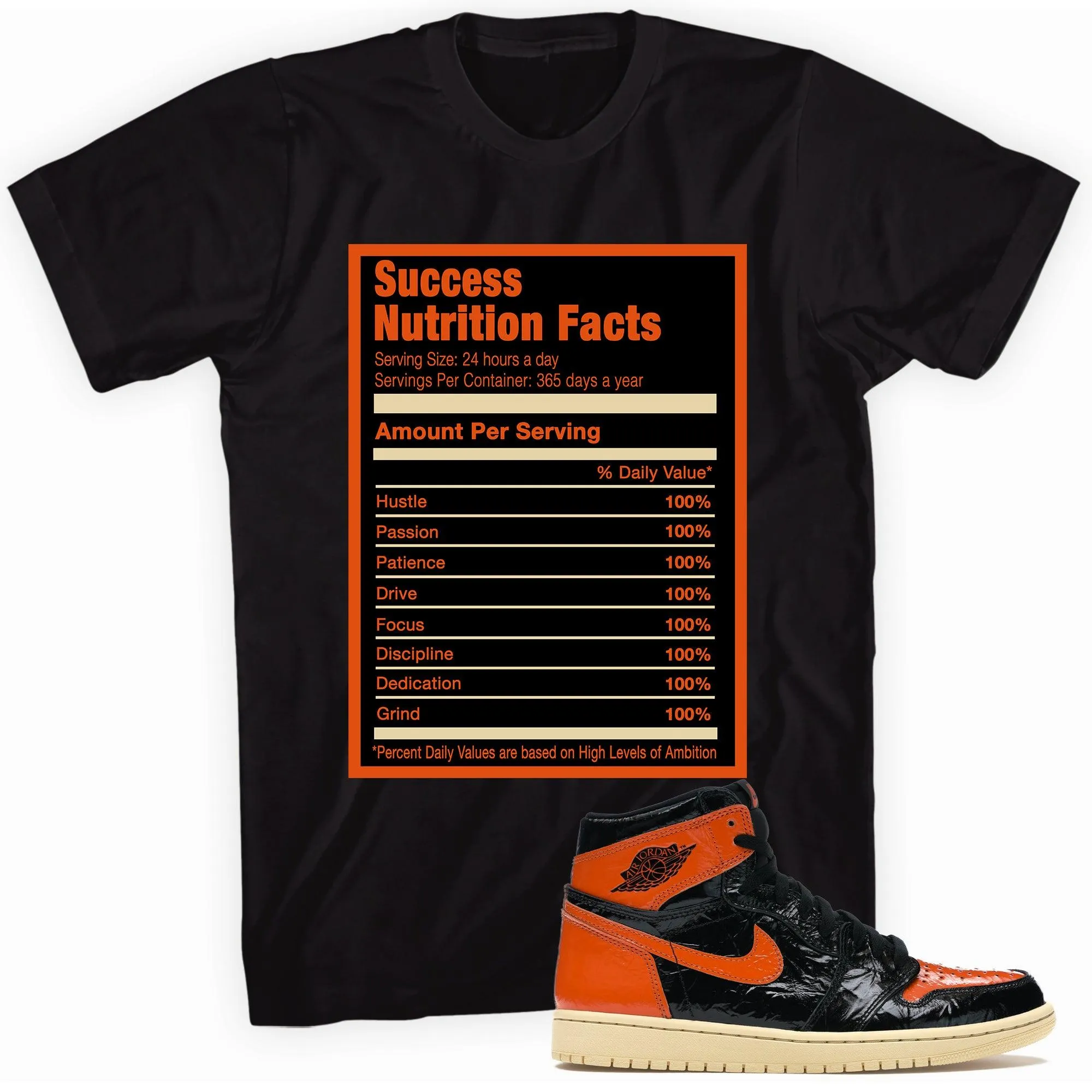 1 High Shattered Backboard Shirt Success Nutrition