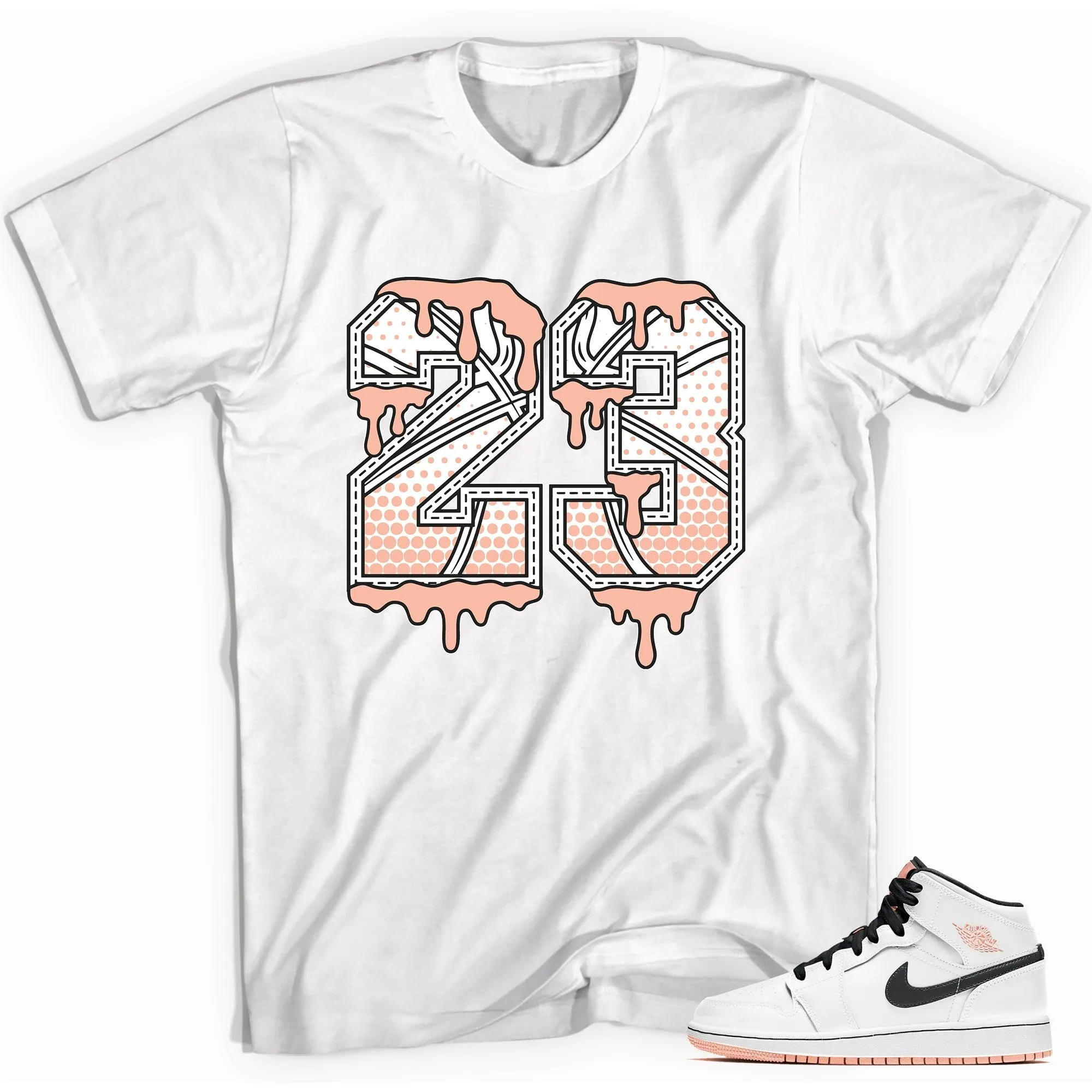 1 Mid Arctic Orange Shirt 23 Ball