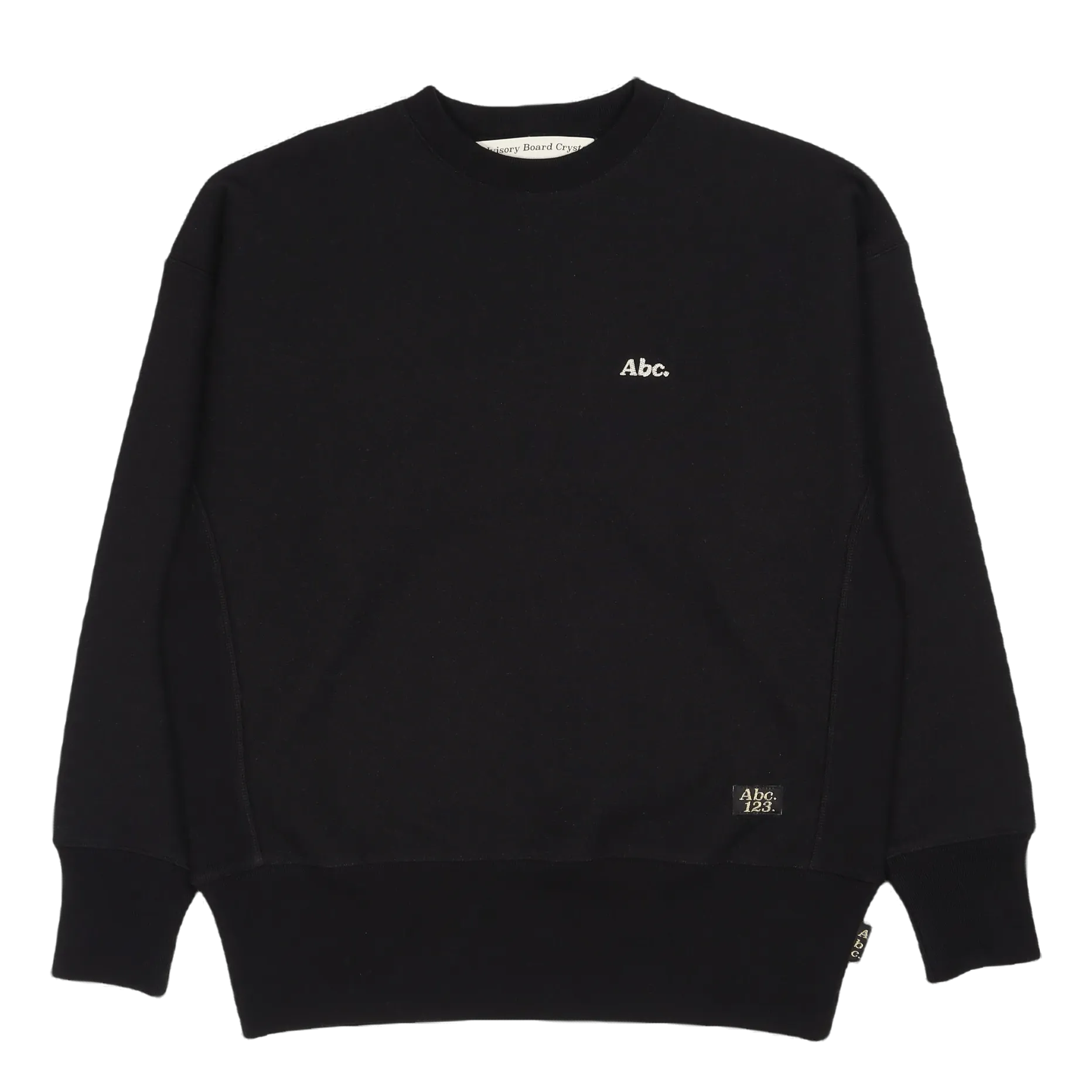 Abc. 123. Sweatshirt Anthracite Black