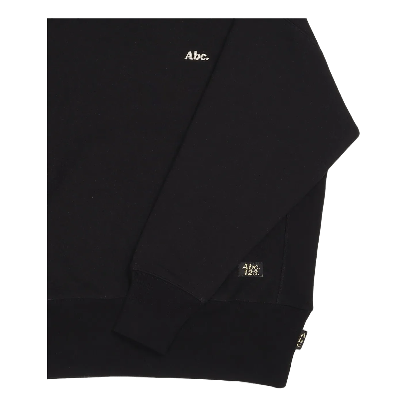 Abc. 123. Sweatshirt Anthracite Black