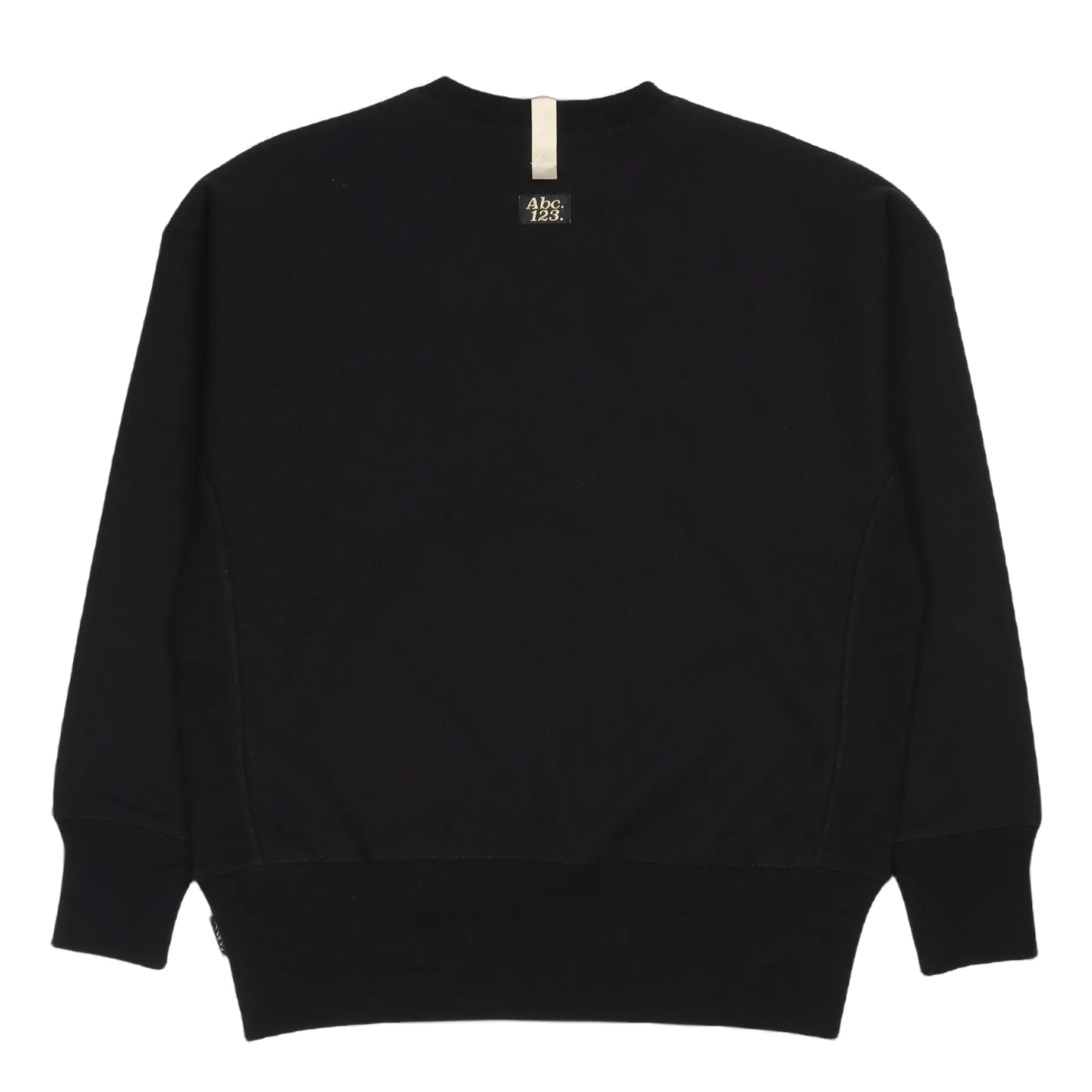 Abc. 123. Sweatshirt Anthracite Black