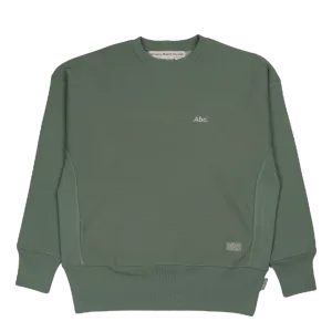 Abc. 123. Sweatshirt Aventurine Green