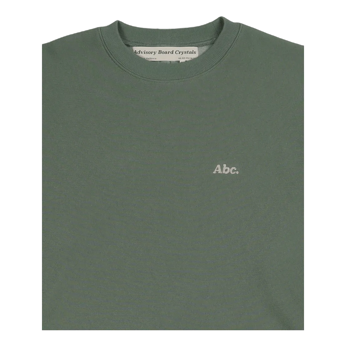 Abc. 123. Sweatshirt Aventurine Green