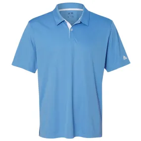 adidas Golf Men's Lucky Blue Gradient 3-Stripes Sport Shirt