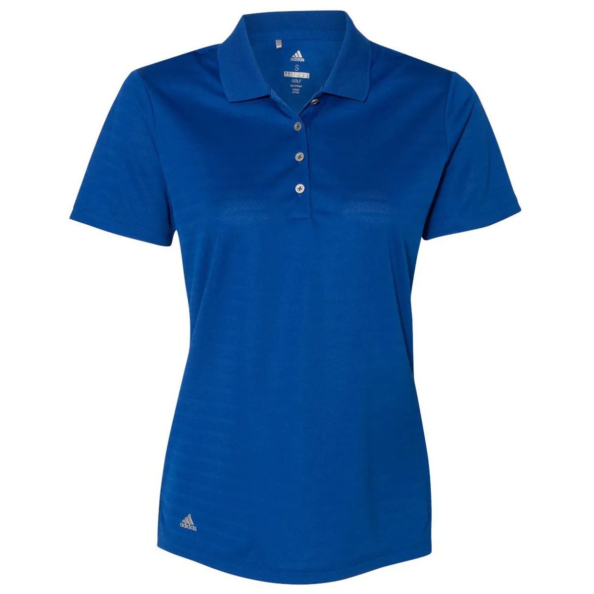 adidas Golf Women's Collegiate Royal Shadow Stripe Sport Shirt