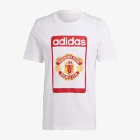 Adidas Originals | MANCHESTER UNITED OG GRAPHIC TEE  { WHITE/RED