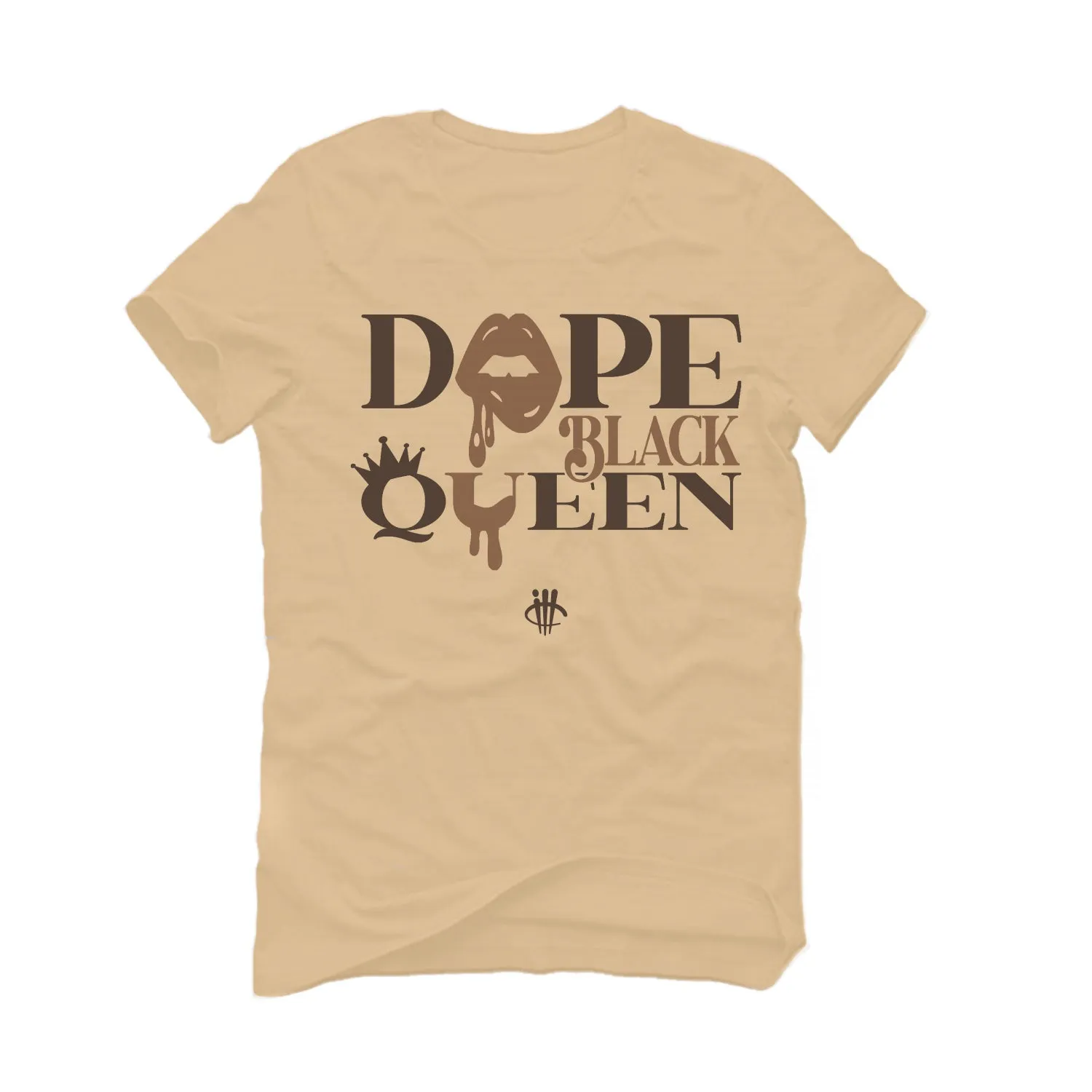 Air Jordan 3 "Palomino" Tan T-Shirt (Dope Black Queen)