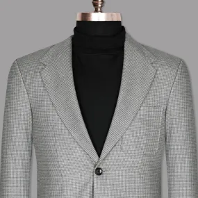 Aluminum Grey Houndstooth Sport Blazer