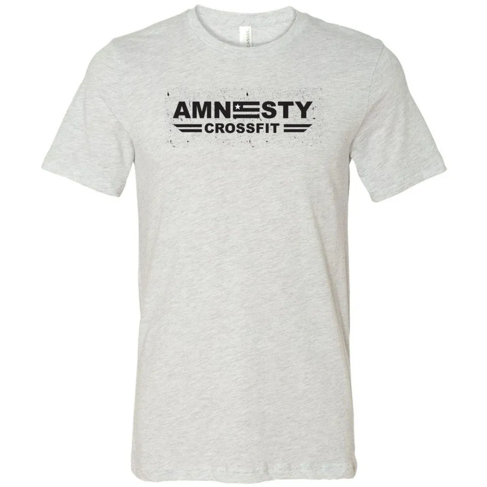 Amnesty CrossFit - Distressed - Men's T-Shirt