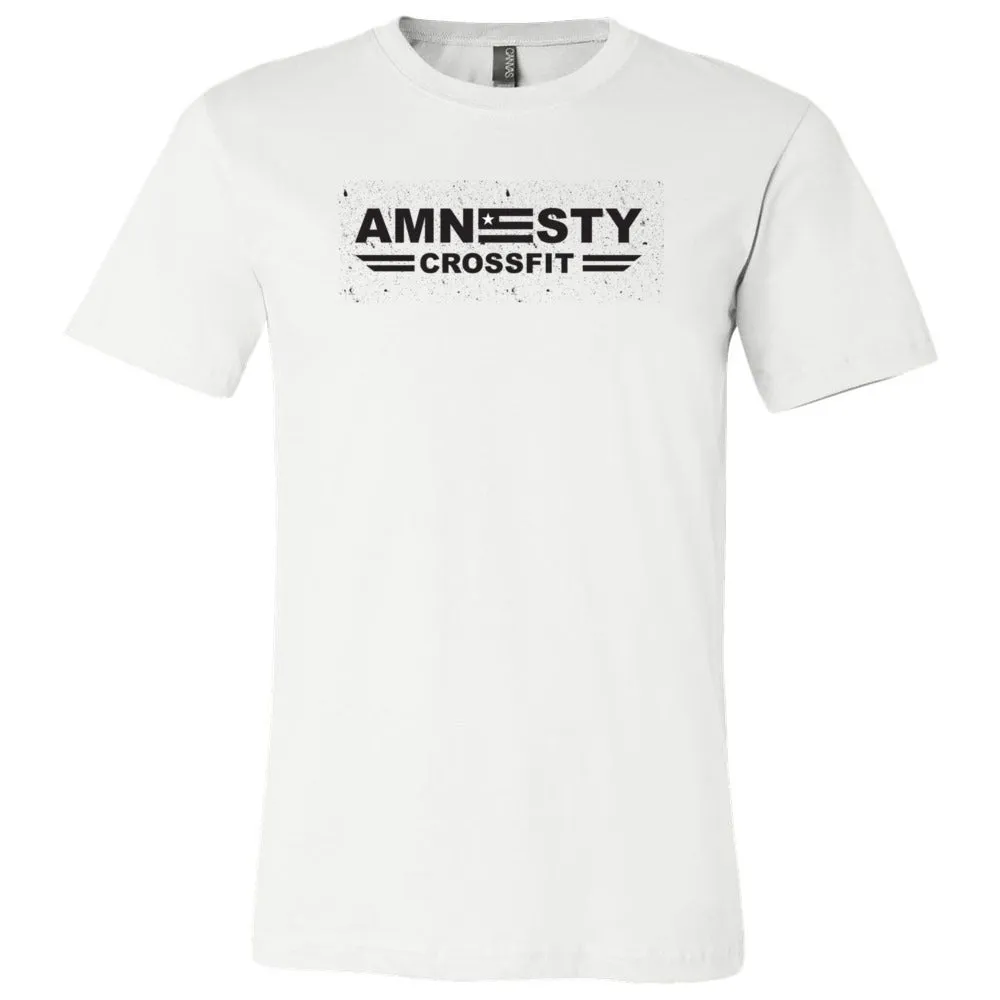 Amnesty CrossFit - Distressed - Men's T-Shirt