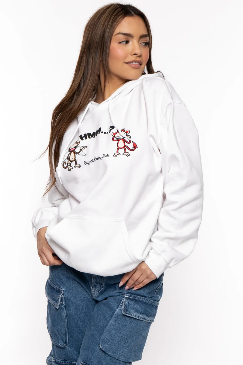 Angel Devil - Bobby Jack Hoodie -White