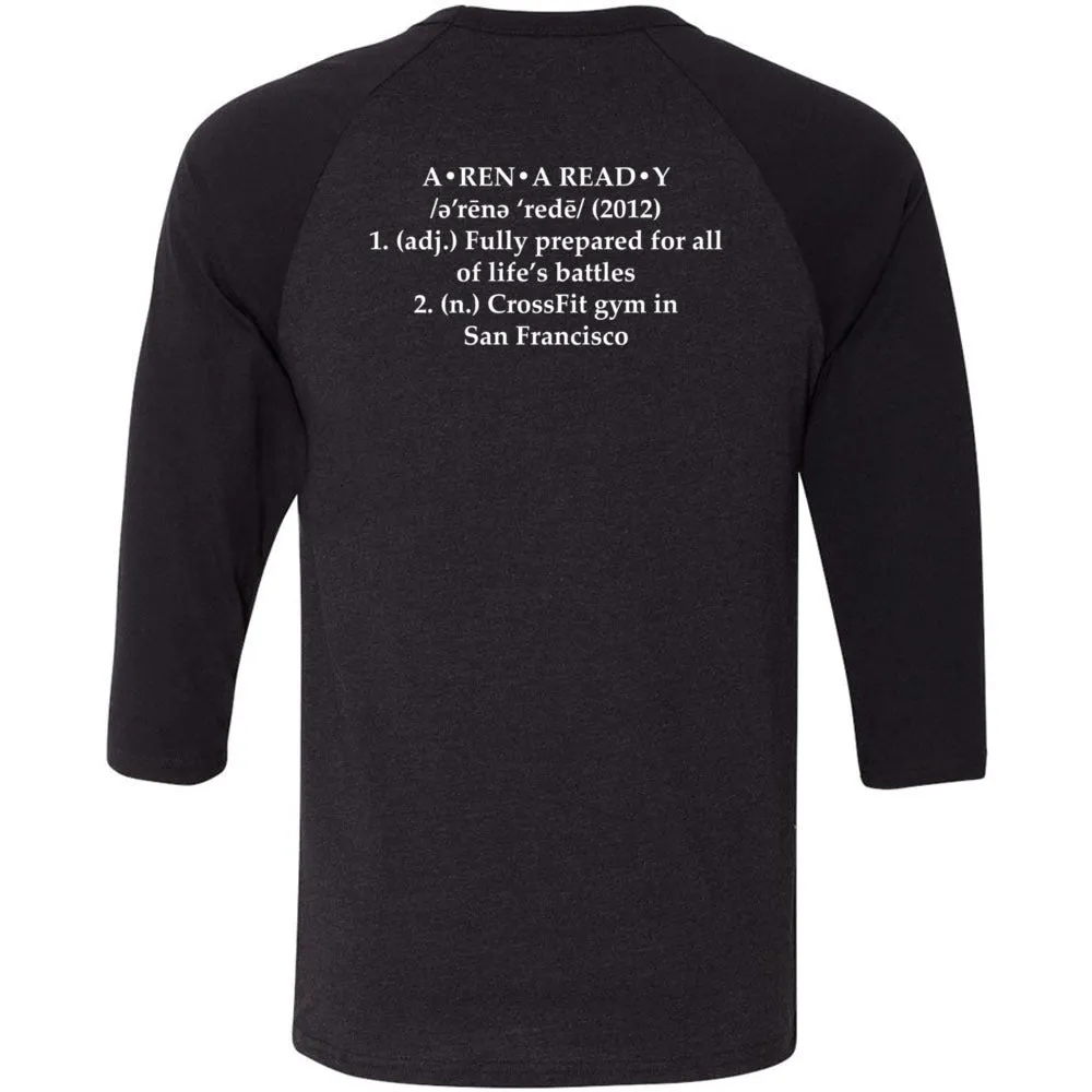 Arena Ready CrossFit - 202 - Definition - Men's Baseball T-Shirt