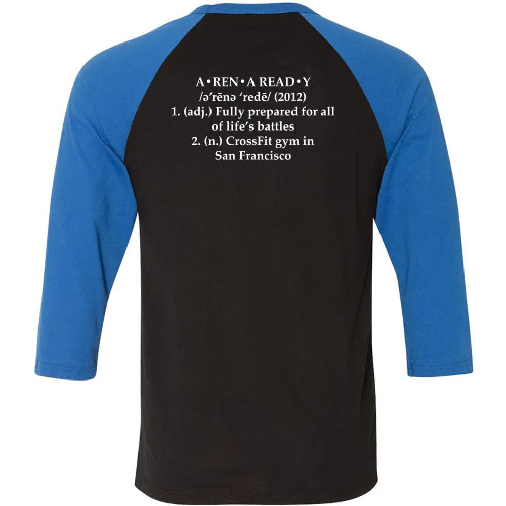 Arena Ready CrossFit - 202 - Definition - Men's Baseball T-Shirt