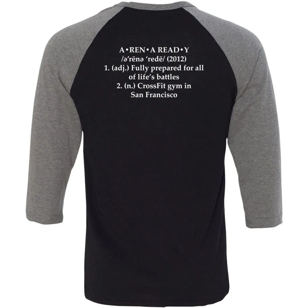 Arena Ready CrossFit - 202 - Definition - Men's Baseball T-Shirt