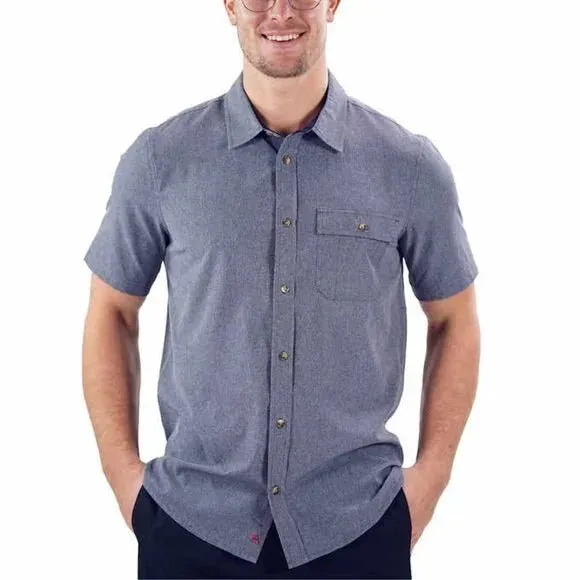 Avalanches Men's Performance Short Sleeve Woven Shirts