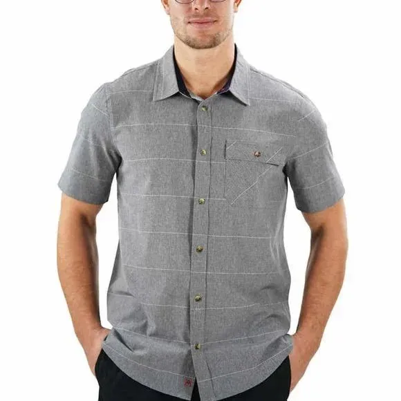 Avalanches Men's Performance Short Sleeve Woven Shirts