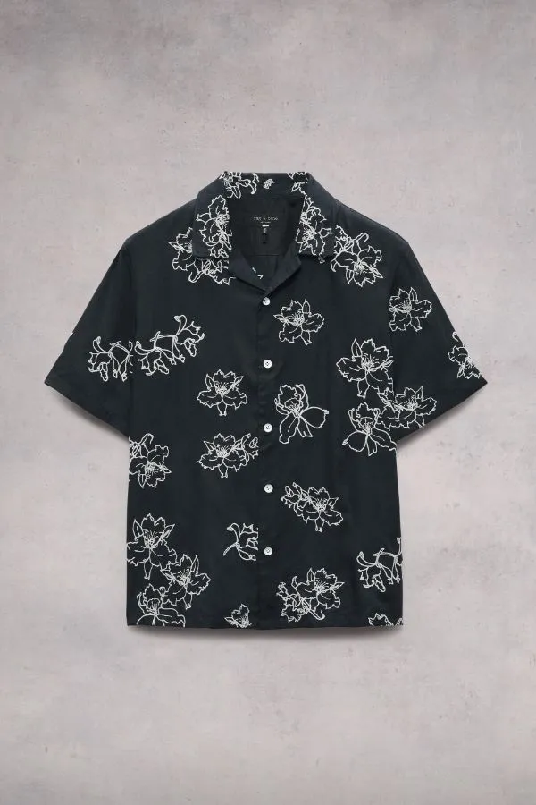 Avery Resort Embroidered Shirt