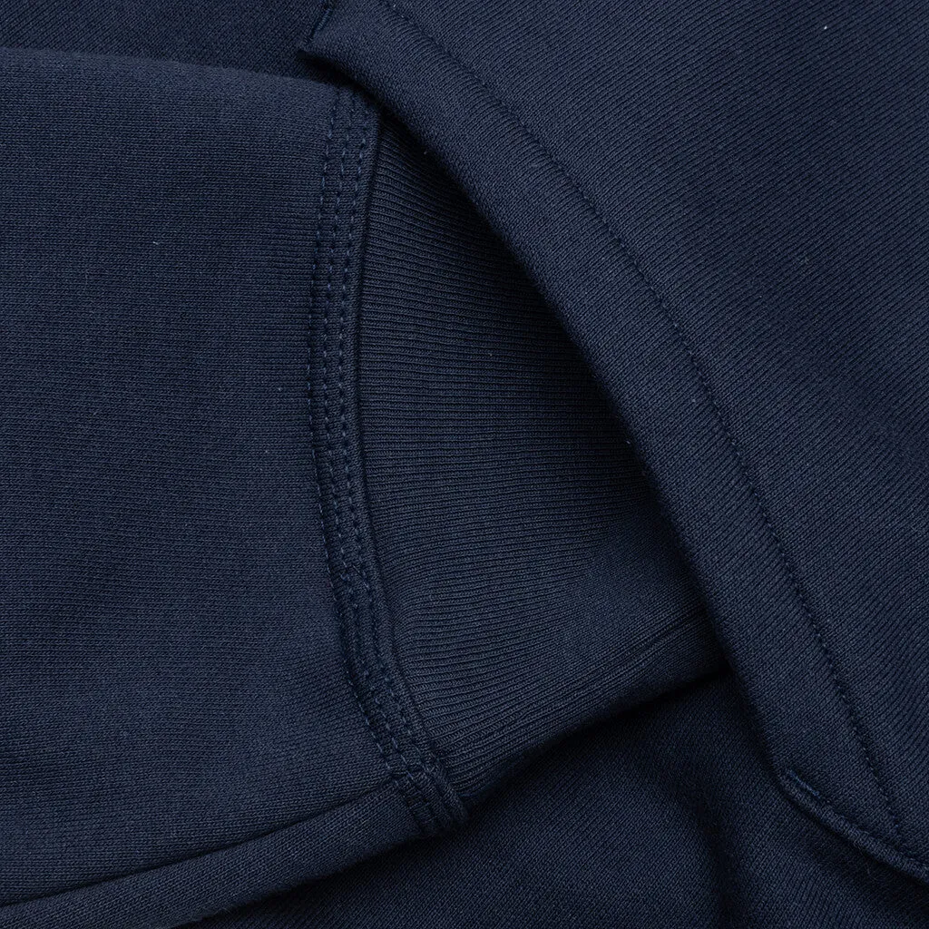 Basic Stussy Hoodie - Navy