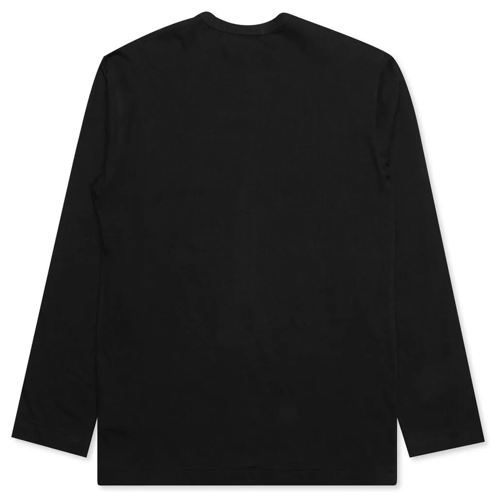 Black Emblem L/S T-Shirt - Black