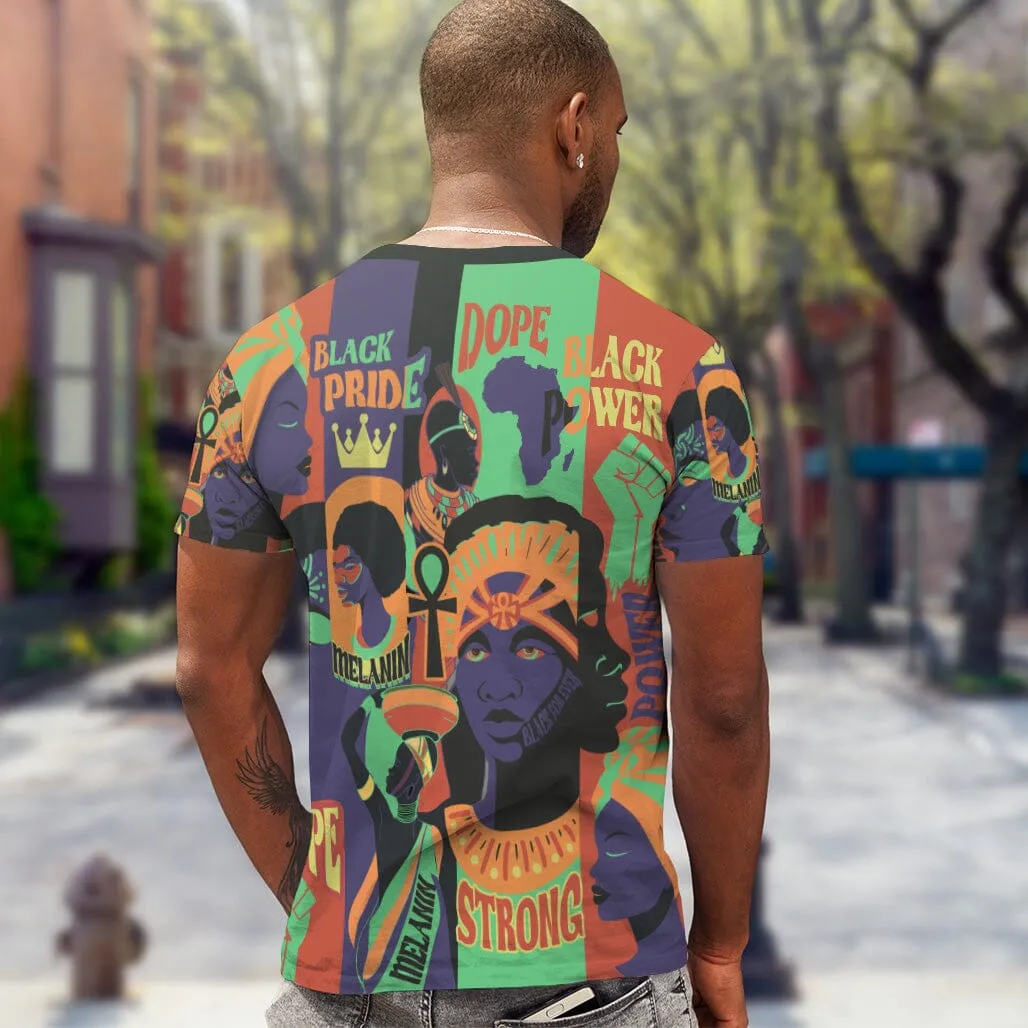 Black Pride Pop Art T-Shirt