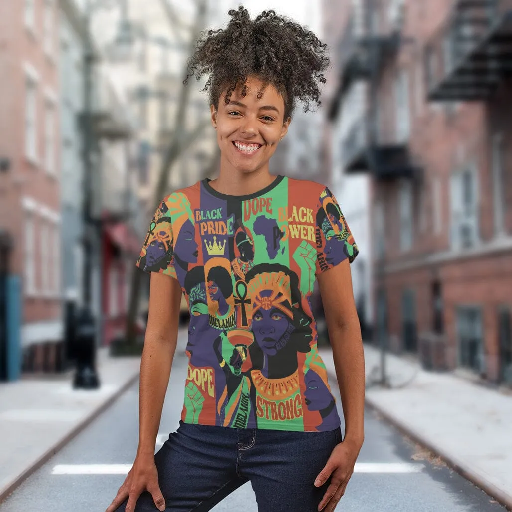 Black Pride Pop Art T-Shirt