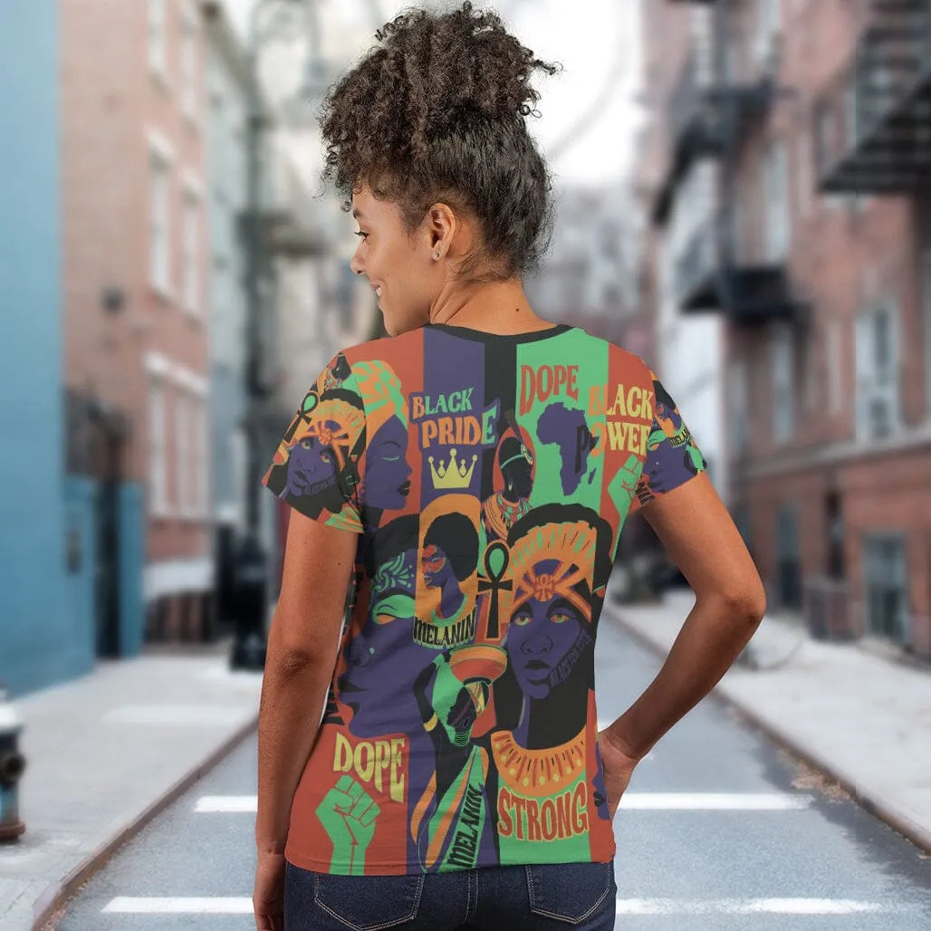 Black Pride Pop Art T-Shirt