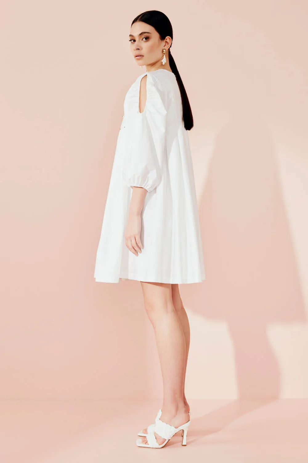 Blanca Dress in Blanc