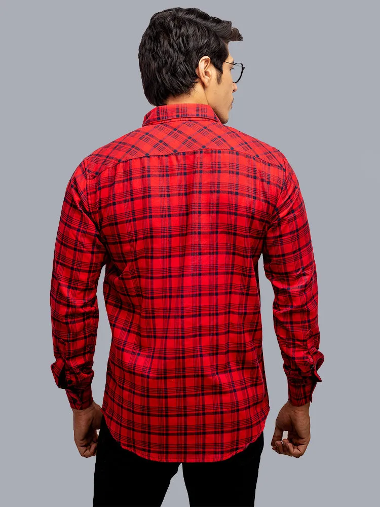 Casual Shirts for Men - Classic Checked Cotton Men