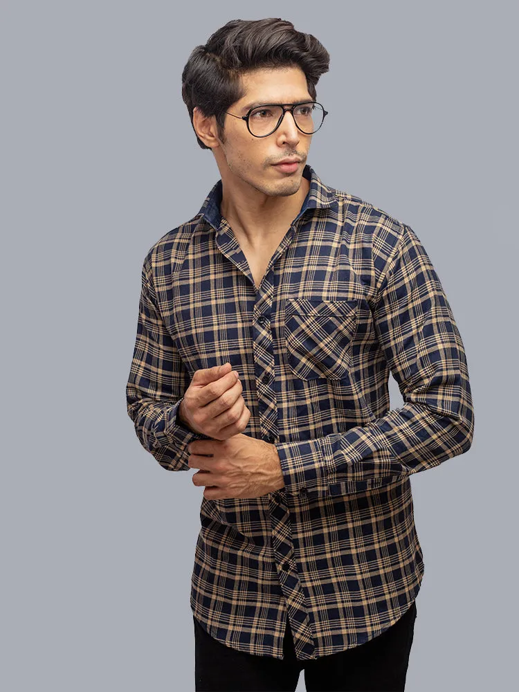 Casual Shirts for Men - Classic Checked Cotton Men