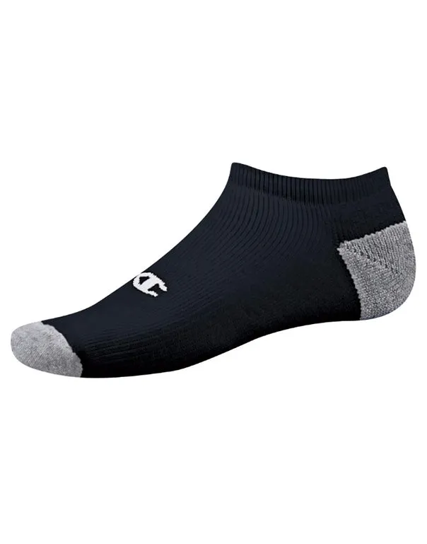 Champion Mens Double Dry Performance No-Show Sock 6-Pack C608S