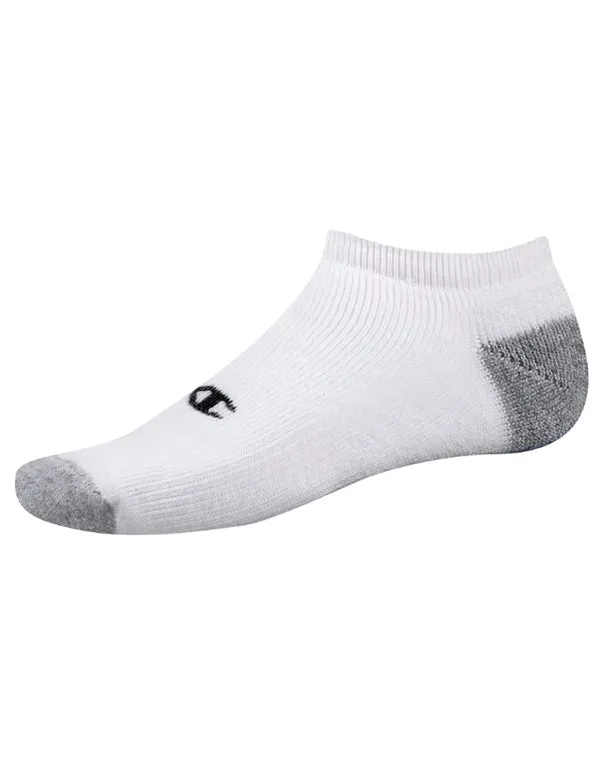 Champion Mens Double Dry Performance No-Show Sock 6-Pack C608S