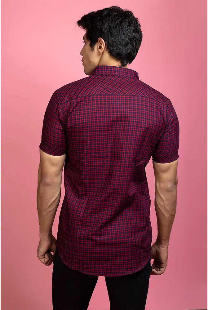 Check Shirt - Best Men Casual Red Checked Shirt | Buy Now