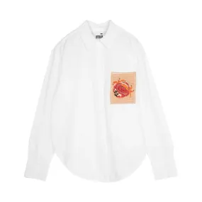 COTTON SHIRT MILOU LE CRABE EMBROIDERY