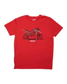 Ducati Multistrada V4 Tee Red