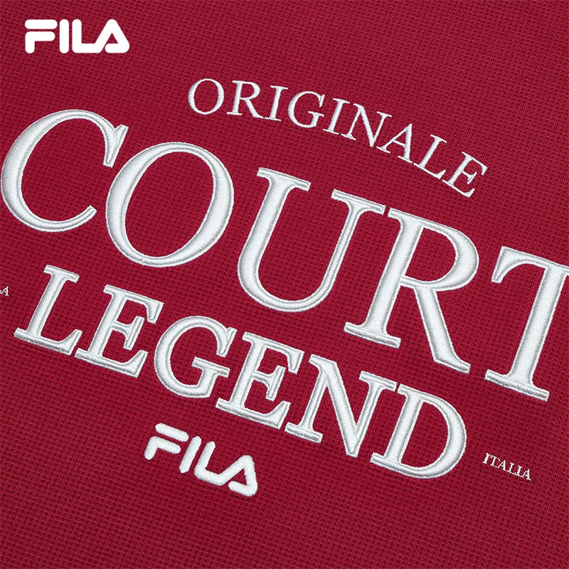 FILA CORE LIFESTYLE ORIGINALE FRENCH TENNIS CLUB Men Short Sleeve T-shirt (Red)