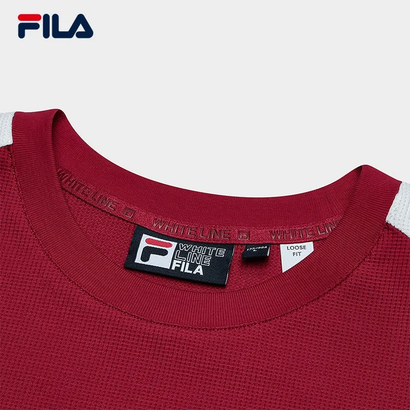 FILA CORE LIFESTYLE ORIGINALE FRENCH TENNIS CLUB Men Short Sleeve T-shirt (Red)