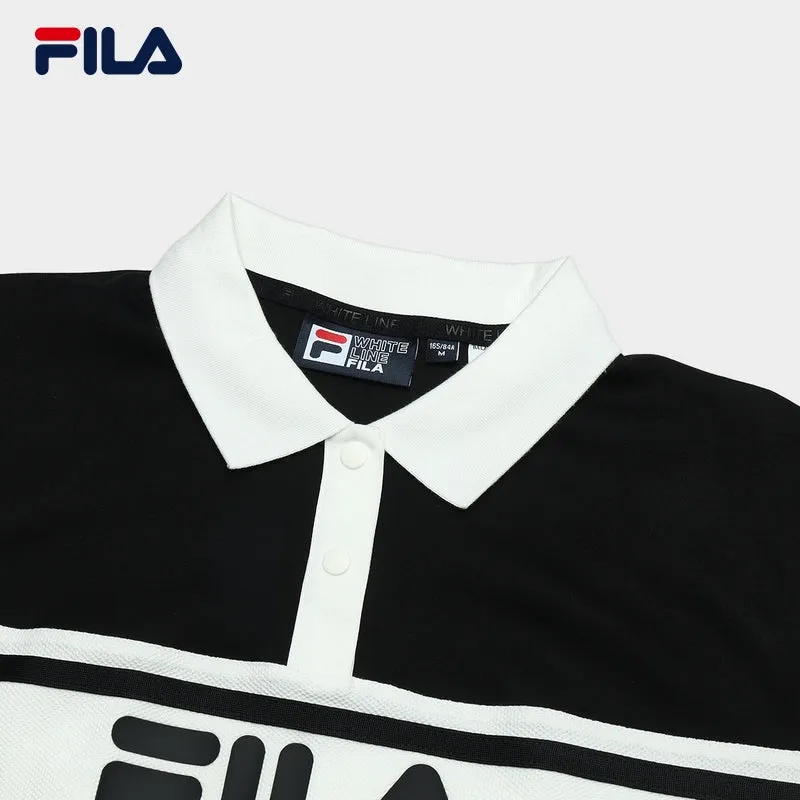 FILA CORE WHITE LINE FILA ORIGINALE Women Short Sleeve T-shirt in Black