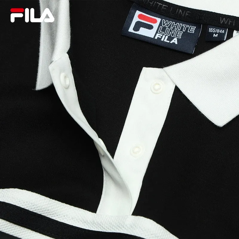 FILA CORE WHITE LINE FILA ORIGINALE Women Short Sleeve T-shirt in Black