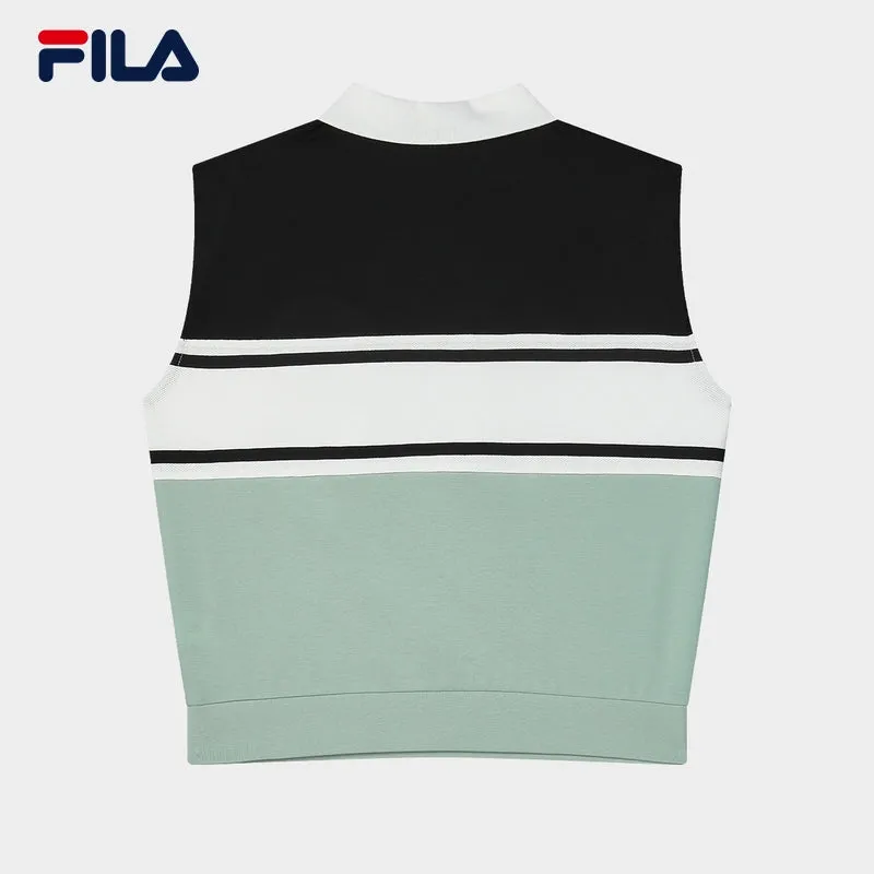 FILA CORE WHITE LINE FILA ORIGINALE Women Short Sleeve T-shirt in Black