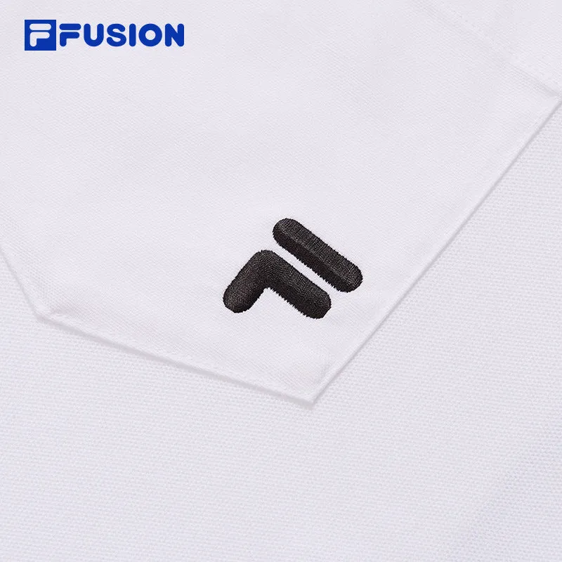 FILA FUSION INLINE FUSIONEER 1 Men Short Sleeve T-shirt (White)