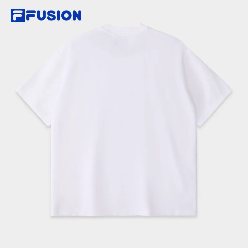 FILA FUSION INLINE FUSIONEER 1 Men Short Sleeve T-shirt (White)