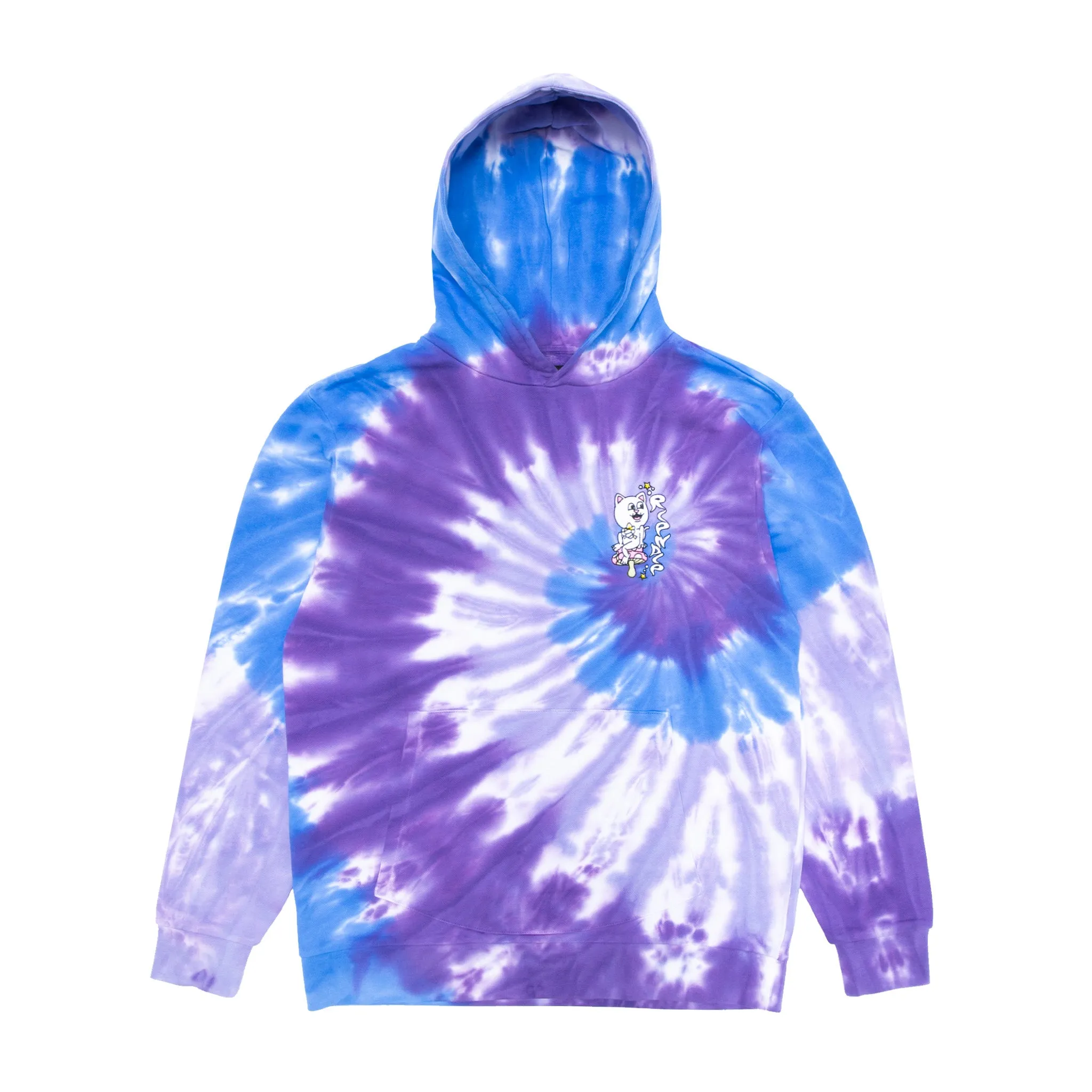 Friday Jr Hoodie (Purple/Lilac Spiral Dye)