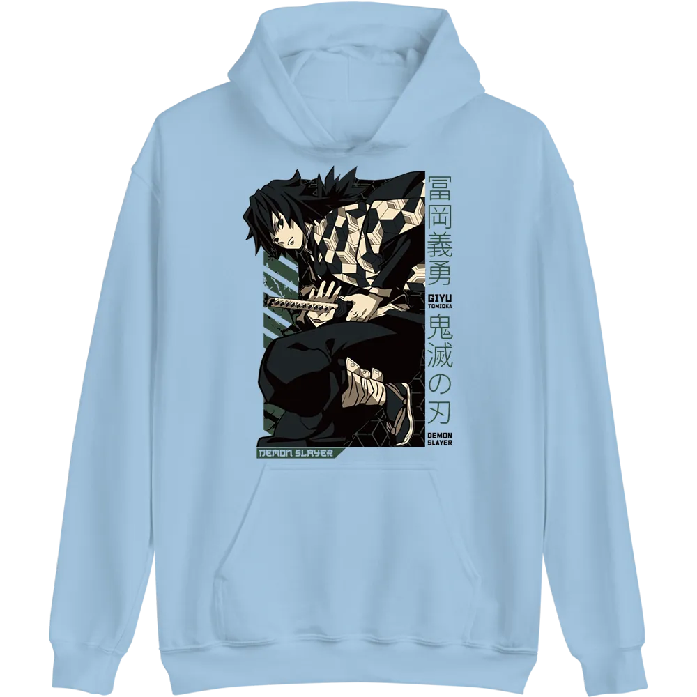 Giyu Tomioka Demon Slayer Hoodie