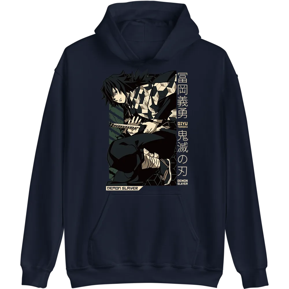 Giyu Tomioka Demon Slayer Hoodie