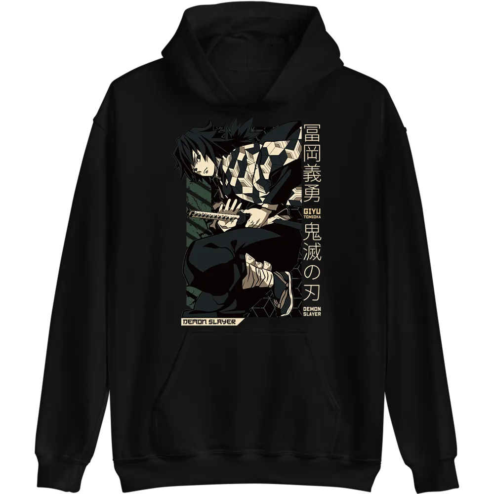 Giyu Tomioka Demon Slayer Hoodie