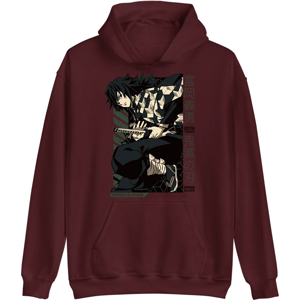 Giyu Tomioka Demon Slayer Hoodie