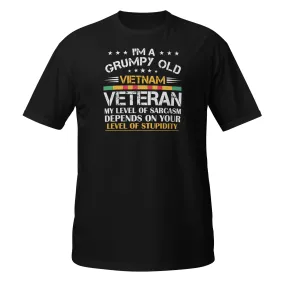 Grumpy Old Veteran T-shirt / Vietnam Veteran Gift