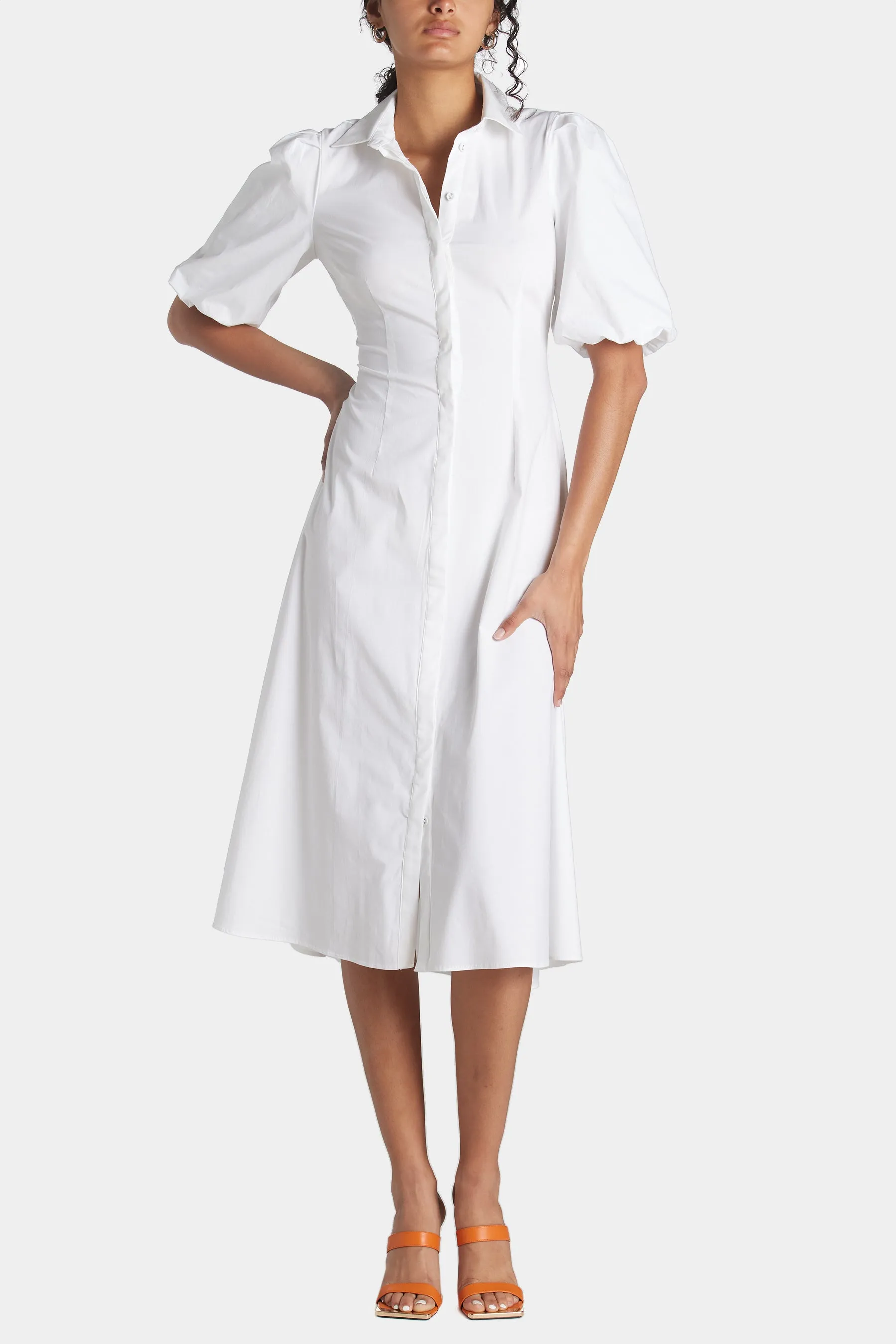 HADES MIDI SHIRT DRESS