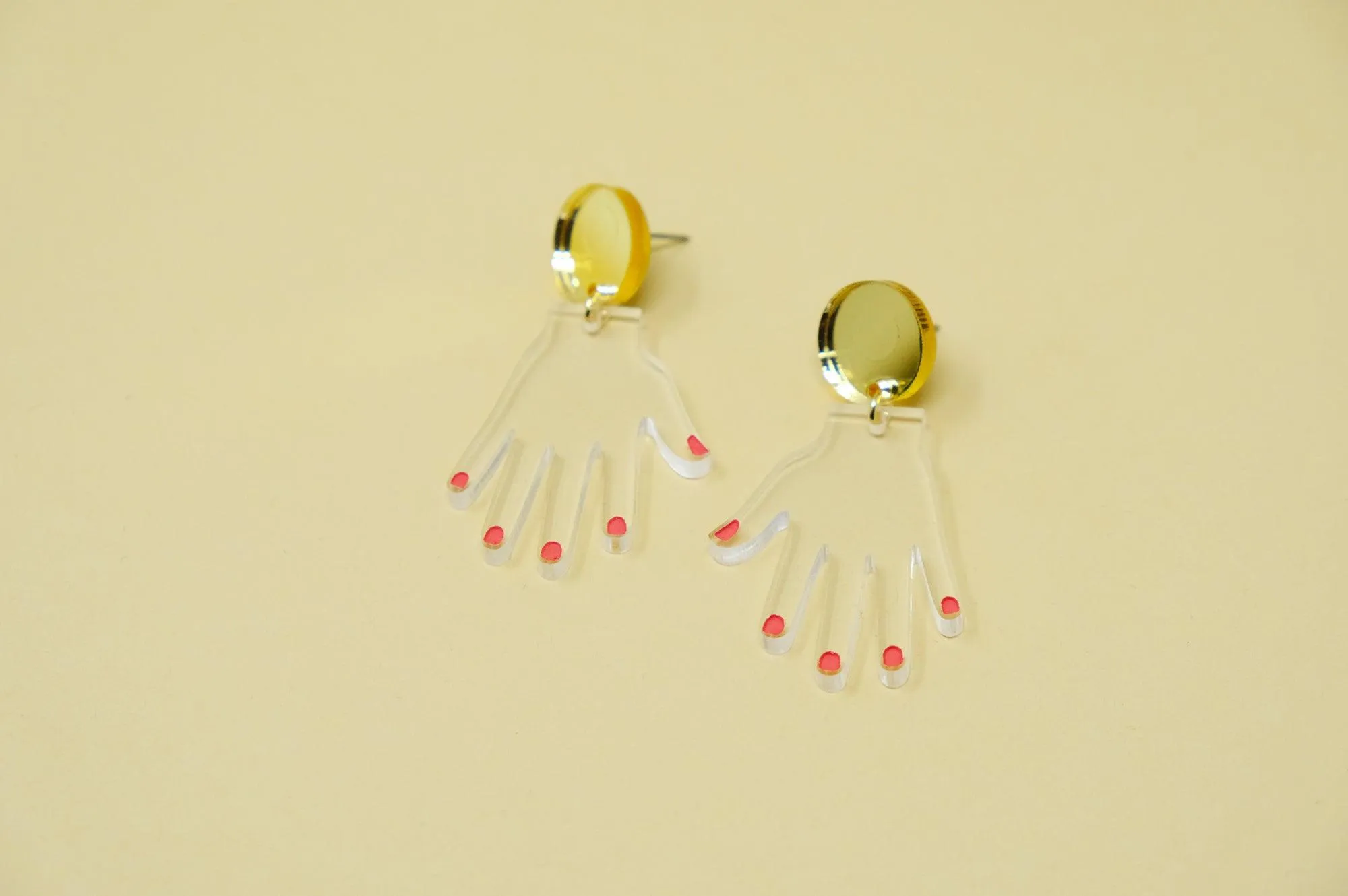 Hand Dangle Earrings